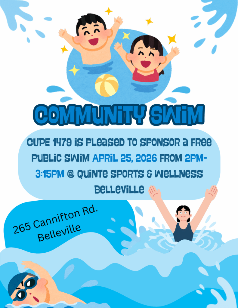 Community Swim @ Quinte Sports & Wellness